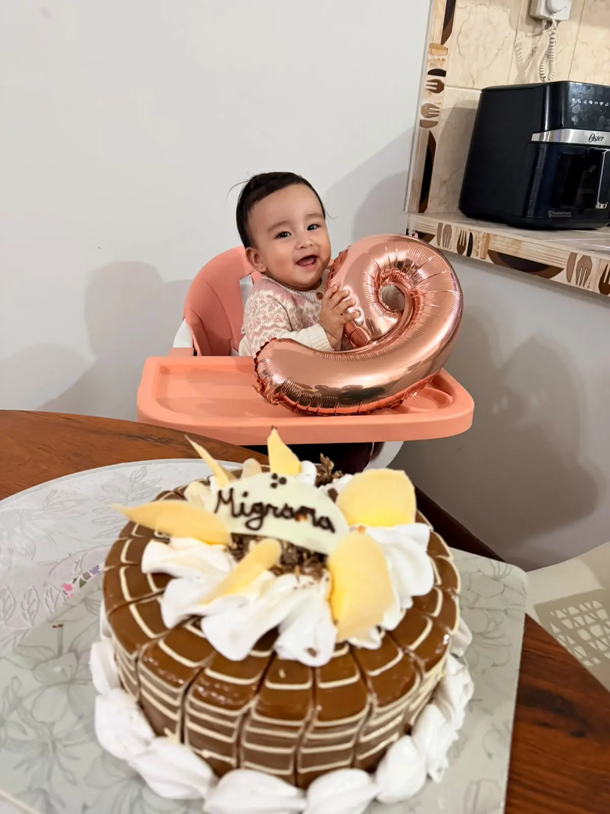Miranda, 9 meses